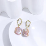Baroque Freshwater Pearl Stud Earrings for Women Elegant Jewelry Gift