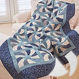 2Pcs Acrylic Twisted Pinwheel Quilting Template for DIY Patchwork