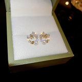 Elegant Pearl Circle Earrings for Women