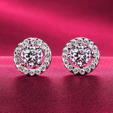Pearl Bee Stud Earrings 925 Silver Needle Piercing Earrings
