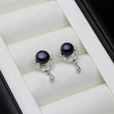 Freshwater Small Pearl Earrings 925 Silver Girls Gift