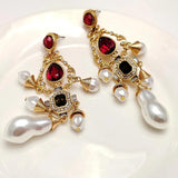Pearl Wedding Earrings for Girls Ceremony Jewelry Women Accessories