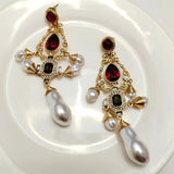 Pearl Wedding Earrings for Girls Ceremony Jewelry Women Accessories