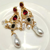 Pearl Wedding Earrings for Girls Ceremony Jewelry Women Accessories