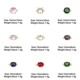 Micro Paved Zircon Accessories for Jewelry Diy