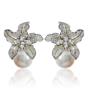 CAOSHI High Zirconia Earrings for Women Wedding Accessories