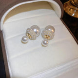 Minar Oversize Faux Pearl Earring for Women