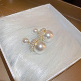 Minar Oversize Faux Pearl Earring for Women