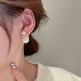 Minar Oversize Faux Pearl Earring for Women