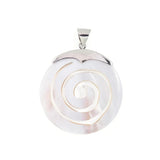 Mother Of Pearl Sea Shell Pendant Abalone Paua Shell Charms DIY Jewelry