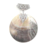 Mother Of Pearl Sea Shell Pendant Abalone Paua Shell Charms DIY Jewelry