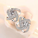 Pearl Stud Eardrop Earrings Tibetan Silver Wedding Accessories