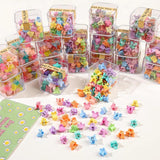 40PCS Colorful Small Crab Hair Claws Clips Girls Hairpins Baby Hair Accessory