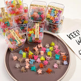 40PCS Colorful Small Crab Hair Claws Clips Girls Hairpins Baby Hair Accessory