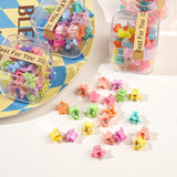 40PCS Colorful Small Crab Hair Claws Clips Girls Hairpins Baby Hair Accessory