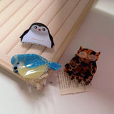 Animal Acetate Hair Claws for Girls Duck Design Hair Clip Hairpins