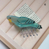 Animal Acetate Hair Claws for Girls Duck Design Hair Clip Hairpins