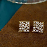 Baroque Palace Pearls Earrings for Women