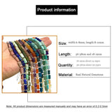 Gemstone Cylinder Beads for DIY Bracelet Making