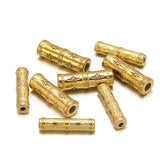 5Pcs Stainless Steel Tube Beads Spacer Charms for DIY Jewelry Making