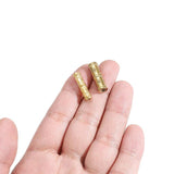 5Pcs Stainless Steel Tube Beads Spacer Charms for DIY Jewelry Making