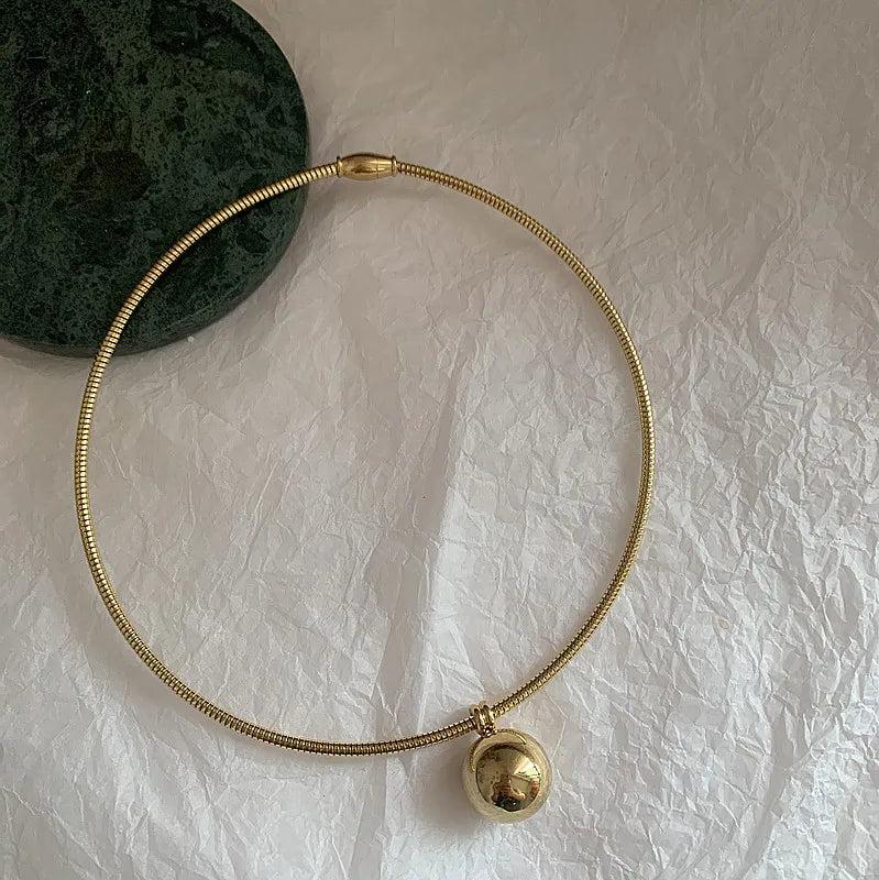 Metal Collar Necklace Punk Chain Women Jewelry Party Accessories