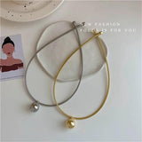 Metal Collar Necklace Punk Chain Women Jewelry Party Accessories