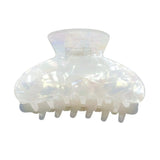 Leopard Print Hair Claws Crab Shape Styling Clips for Women Girls