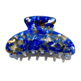 Leopard Print Hair Claws Crab Shape Styling Clips for Women Girls