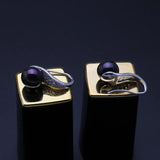 Natural Freshwater Pearl Earrings, 925 Silver Bridal Party Jewelry