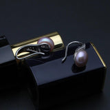Natural Freshwater Pearl Earrings, 925 Silver Bridal Party Jewelry