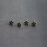 925 Silver Zircon Stud Earrings Variety Designs Women Piercing Jewelry