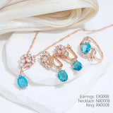 Natural Zircon Rings Peach Heart Cutting 585 Rose Golden Wedding Jewelry