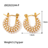 Youthway Waterproof Pearl Earrings for Women