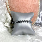 Shell Pearl Bracelet Elastic Women's Bracelets in Light Gray