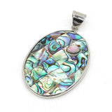 Abalone Shell Pendant Cross Rhombus Charms for Jewelry Making DIY