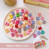 50Pcs Girls Cartoons Hair Clips Claw Clip Flower Star Small Hair Claws Children