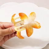 Bohemia Flower Hair Clips Large Hair Claw Hairpin Women Girls Accessories