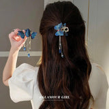 Crystal Butterfly Hair Clip for Women