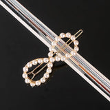 Geometric Round Hair Clips Barrette Women Girls Hair Accessories