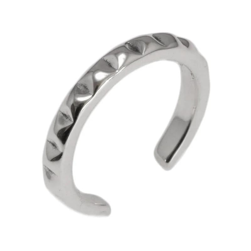 925 Silver Geometric Adjustable Ring Fine Jewelry