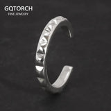 925 Silver Geometric Adjustable Ring Fine Jewelry