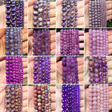 45 Natural Stone Beads & Glass Beads Jewelry Making DIY Bracelet Accessories