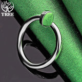 925 Sterling Silver Bending Nail Adjustable Rings For Women Man