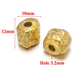 5Pcs Stainless Steel Dice Charms Pendant DIY Necklace Jewelry Making Supplies
