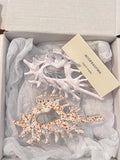 Colorful Alien Metal Conch Hair Claws for Women Girl Y2K