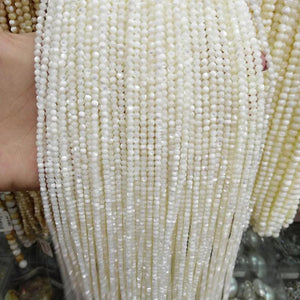Natural Shell Beads Round Stone Bead for Jewelry Making DIY Bracelet Necklace
