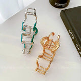Snake Shape Metal Big Hair Claw Clip