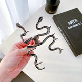 Snake Shape Metal Big Hair Claw Clip