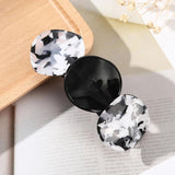 Acrylic Twist Hairgrips Women Girls Cross 8-Shape Hair Clips Hair Accessories